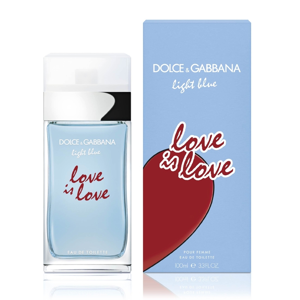 DOLCE & GABBANA D&G Light Blue淺藍女性淡香水100ml 示愛宣言限定版