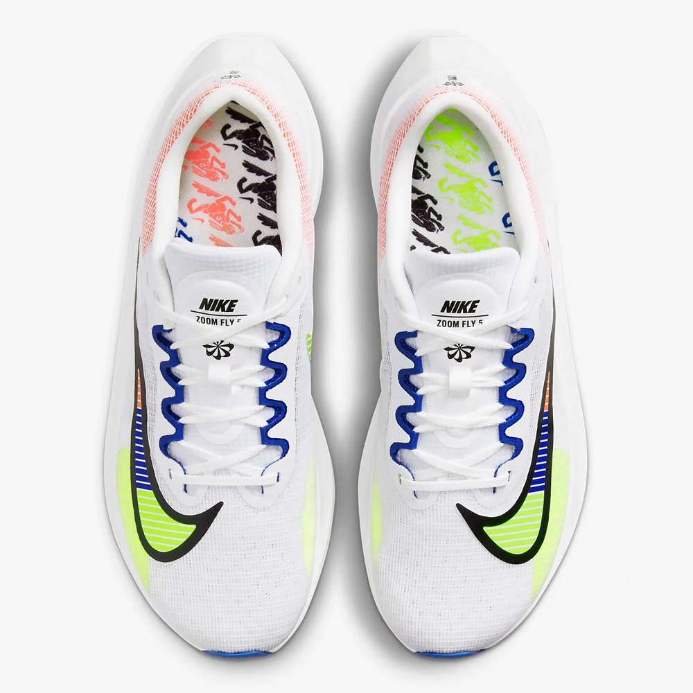 NIKE ZOOM FLY 5 PRM 運動慢跑緩震男路跑鞋DX1599100 白| 慢跑鞋