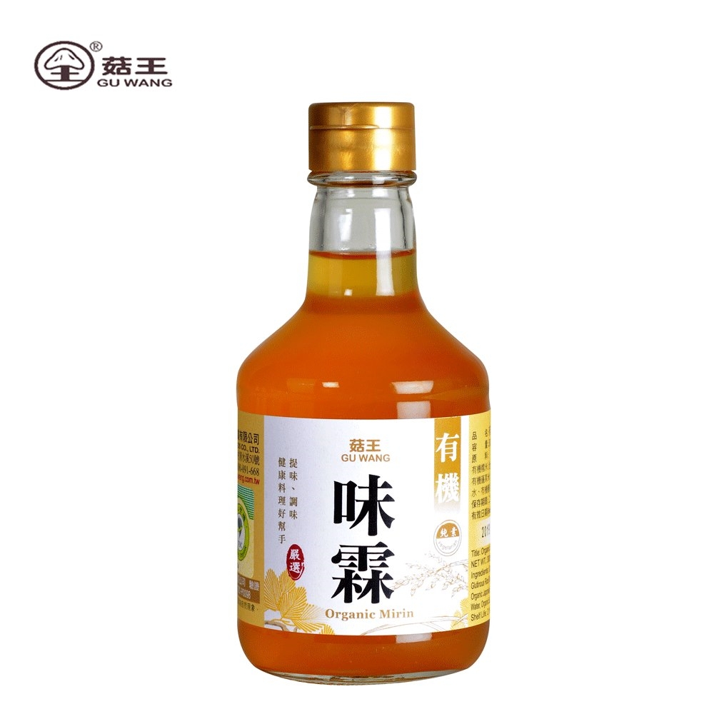 菇王‧ 有機味霖(300ml/瓶)