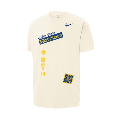 【NIKE】 AS GSW M NK CTS NBA ED SS OS T 圓領短袖T恤 男 - FV9266901