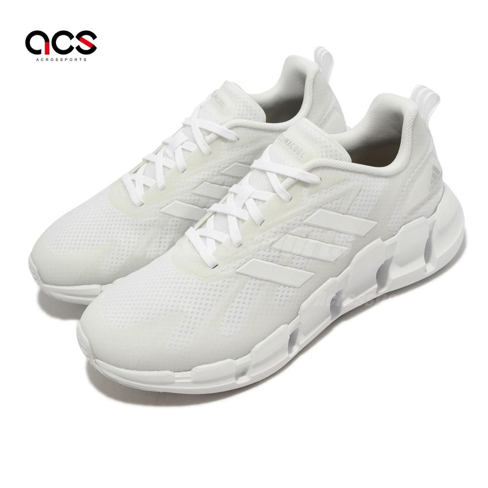 adidas 慢跑鞋 Ventice Climacool 男鞋 白 全白 緩震 透氣 運動鞋 路跑 愛迪達 GZ0663