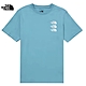 The North Face U MFO MULTI COLOR LOGO S/S TEE-AP中性短袖上衣-藍-NF0A86Z2LV2 product thumbnail 1