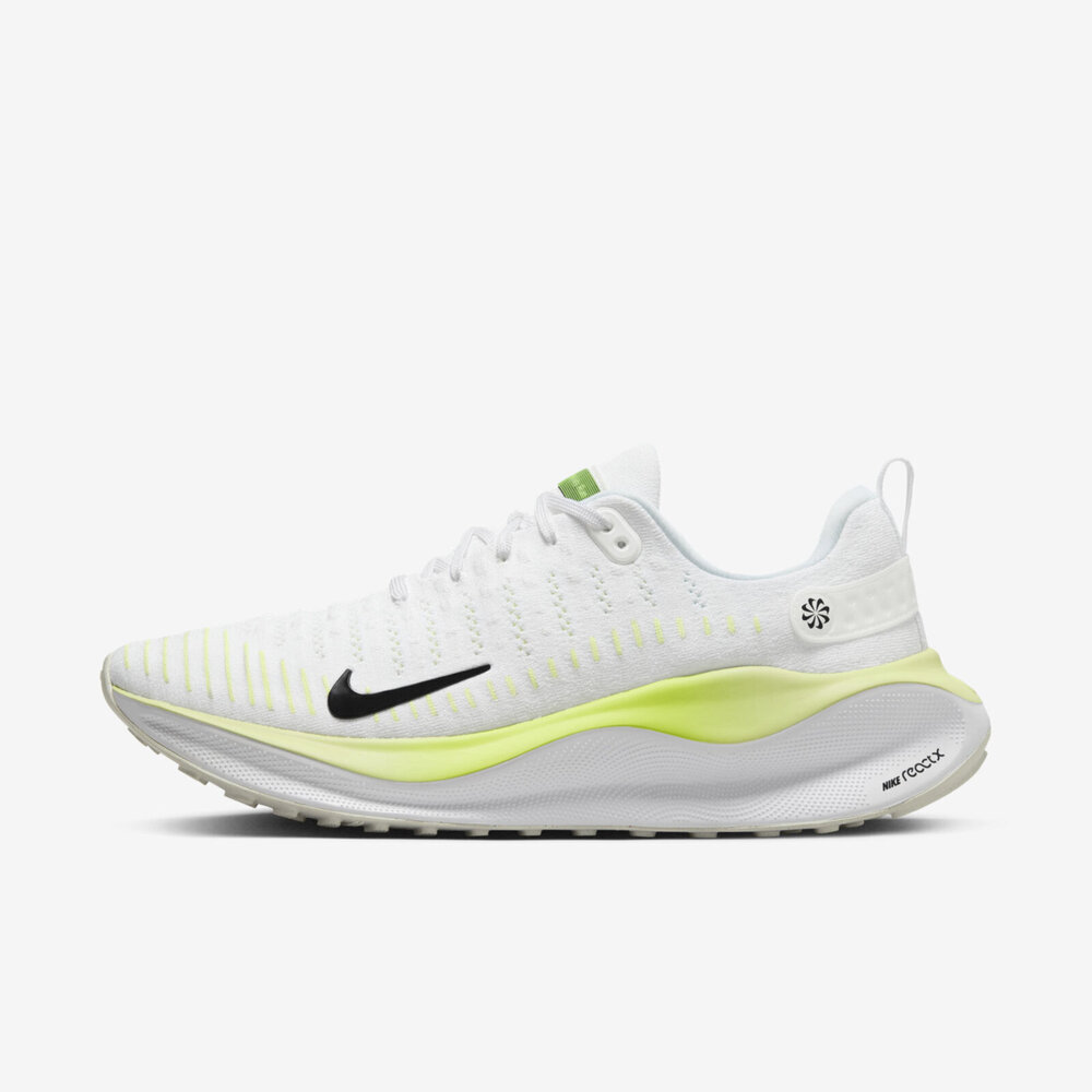 Nike Reactx Infinity Run 4 [DR2665-101] 男 慢跑鞋 路跑 緩震 耐磨 白 螢光黃