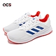 adidas 慢跑鞋 Duramo 9 男鞋 女鞋 白 藍 橘紅 緩震 路跑 休閒 愛迪達 運動鞋 EG8665 product thumbnail 1