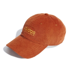 Adidas Low Dad Cap Cor 男款 女款 咖啡色 復古 燈芯絨 刺繡 帽子 II3507