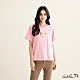 Arnold Palmer -女裝-胸前心形品牌LOGO刺繡T恤-粉紅色 product thumbnail 1