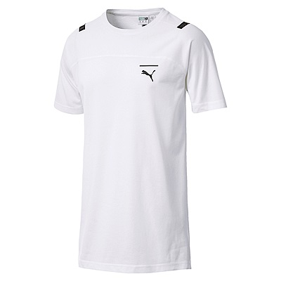 PUMA-男性流行系列Pace短袖T恤-白色-亞規