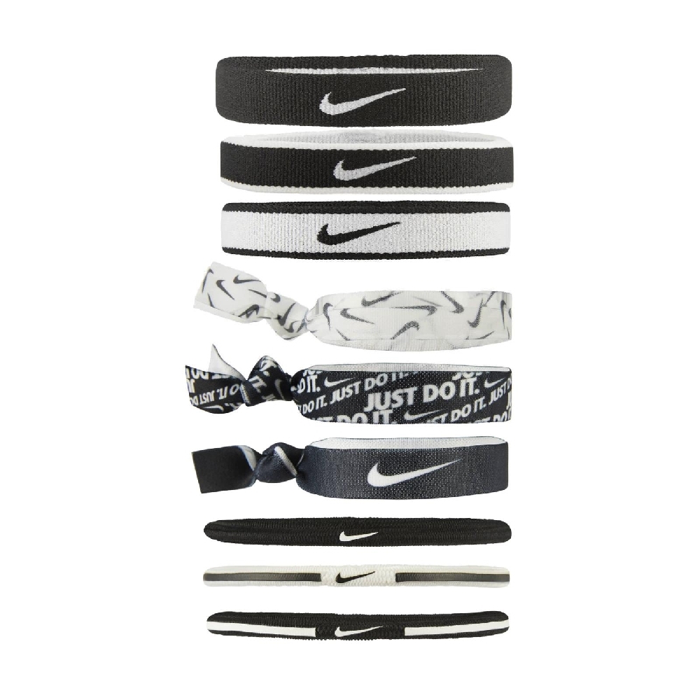 Nike 頭帶 Elastic Hairbands 女款 運動 跑步 健身 重訓 瑜珈 穿搭單品 紫 粉 N0002545957OS