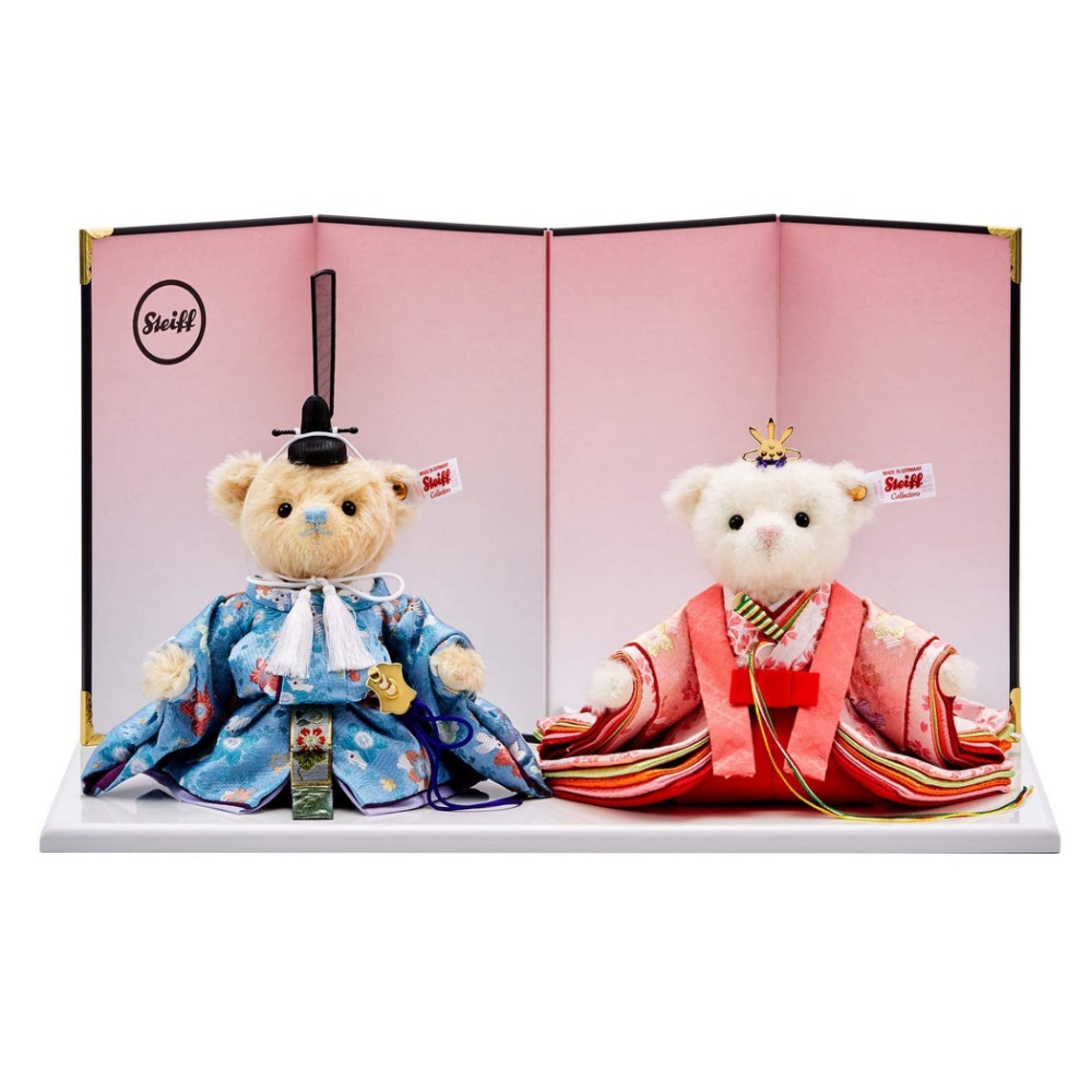 STEIFF 日本熊Hina Teddy Bear Cherry Blossom 2020海外限量版