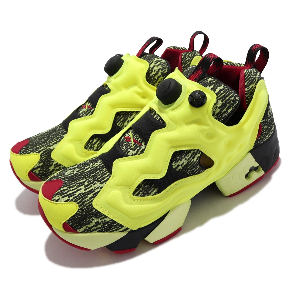 Reebok 休閒鞋 Instapump Fury OG 男鞋 海外限定 經典款 充氣科技 避震 穿搭 黃 黑 FY0988