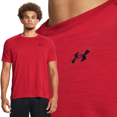 【UNDER ARMOUR】男 Tech Textured 短袖T-Shirt_1382796-600