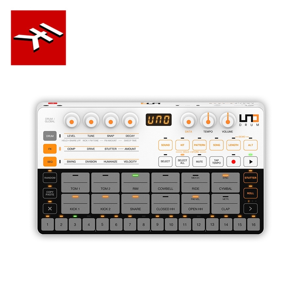 IK Multimedia UNO Drum 輕便型創作鼓機工作站