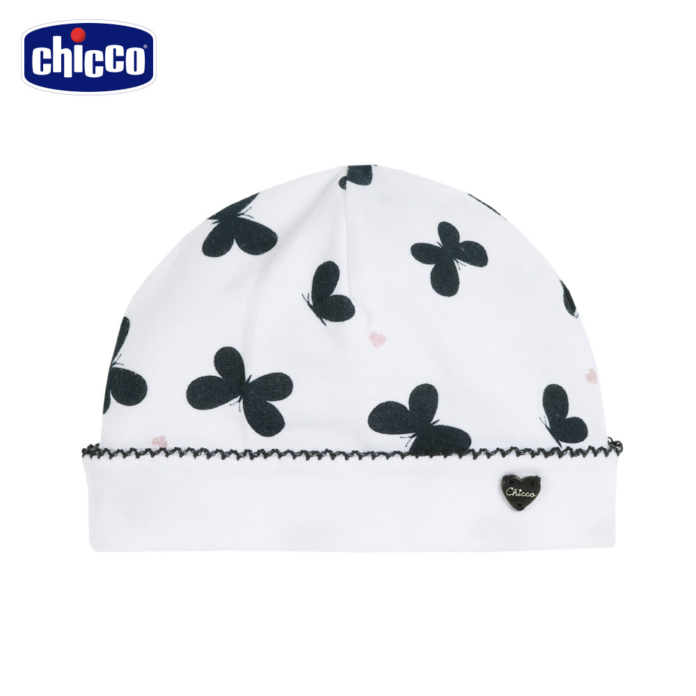 chicco-蝴蝶-反折嬰兒帽