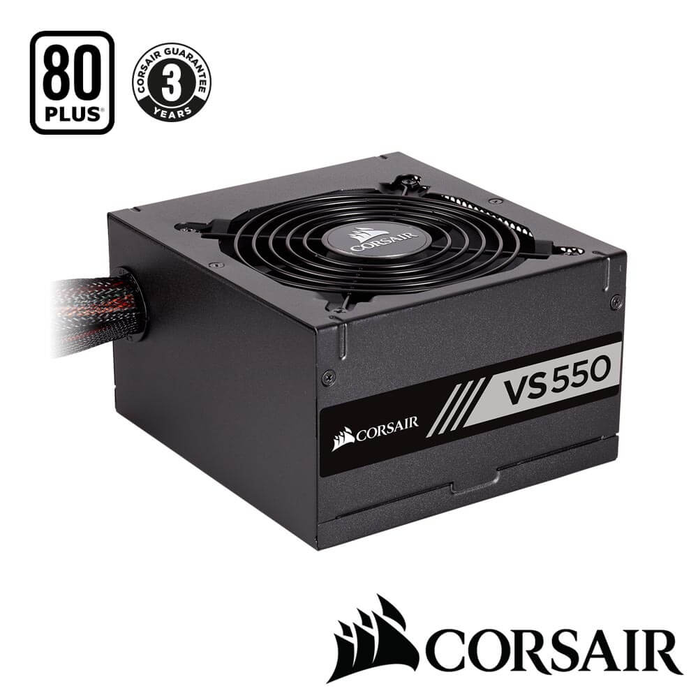 CORSAIR海盜船 VS Series? VS550 80Plus白牌 電源供應器