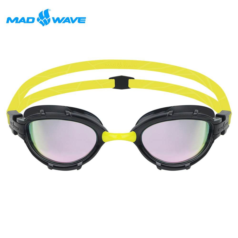 俄羅斯 邁俄威 成人泳鏡 MADWAVE TRIATHLON RAINBOW