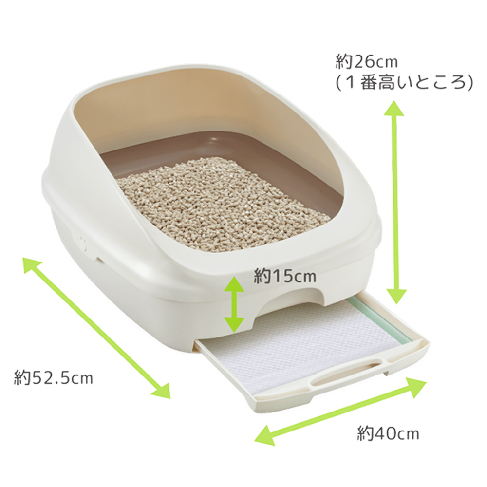 アウトレット☆送料無料 宇宙室の猫砂鉢のLサイズは全閉式で消臭し