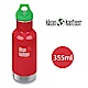【美國Klean Kanteen】幼童窄口不鏽鋼保溫瓶-355ml-寶石紅 product thumbnail 1