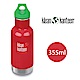 美國Klean Kanteen 幼童窄口不鏽鋼保溫瓶(355ml)(寶石紅) product thumbnail 1