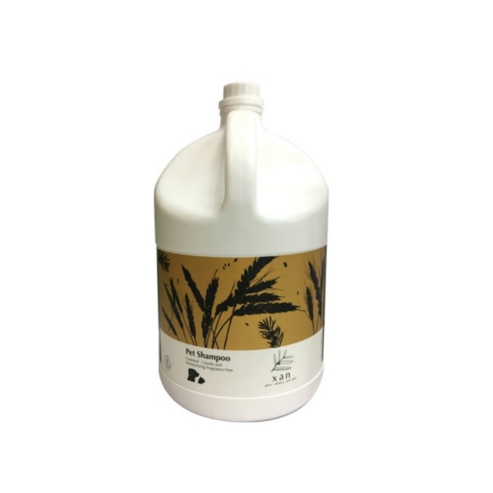 杉淬Xan-燕麥植萃驅蟲寵物洗毛精 4L/135.25 fl.oz (XAN-015)(購買第二件贈送寵物零食x1包)