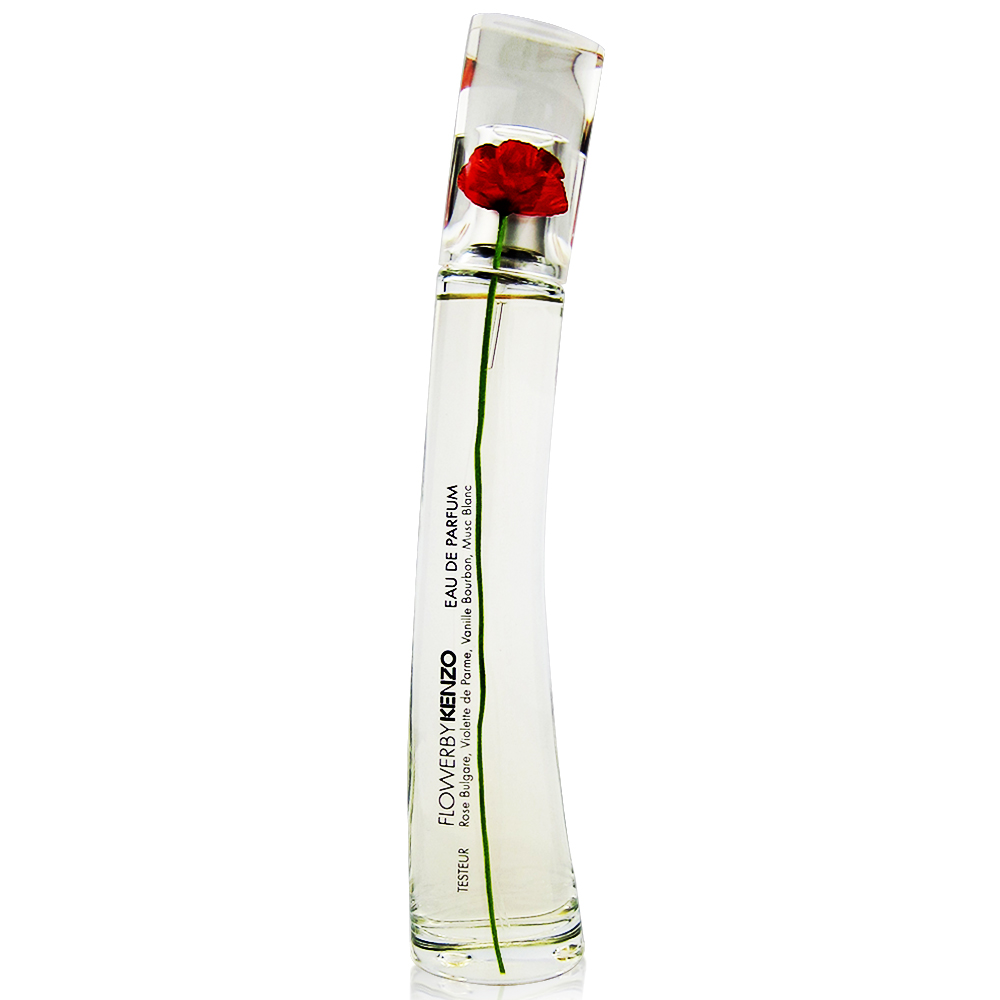 [絕版收藏品]  Kenzo Flower 罌粟花女性淡香精 EDP 50ml TESTER 商品效期: 2024.12 (平行輸入)