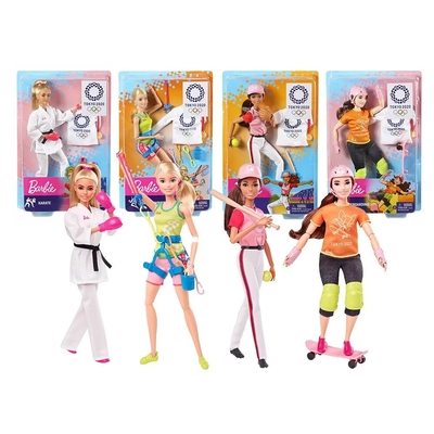 Barbie 芭比 - 芭比奧運會造型組合(款式隨機出貨)
