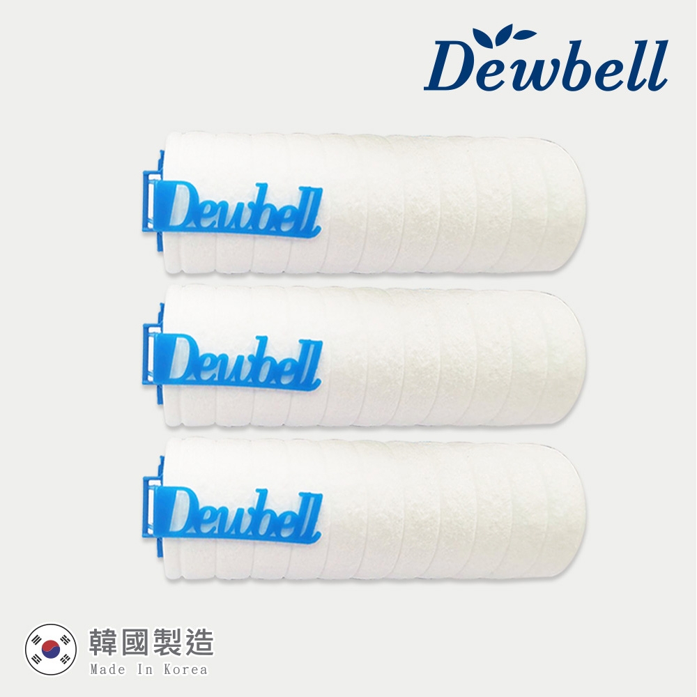 【Dewbell】沐浴除氯過濾水器濾芯3入組(大容量有效除餘氯)