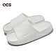 Nike 拖鞋 Wmns Calm Slide 女鞋 男鞋 白 全白 微厚底 麵包拖 防水 DX4816-100 product thumbnail 1