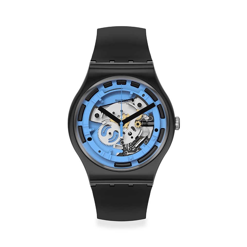 Swatch New Gent 原創系列 BLUE ANATOMY 城市海洋(41mm)