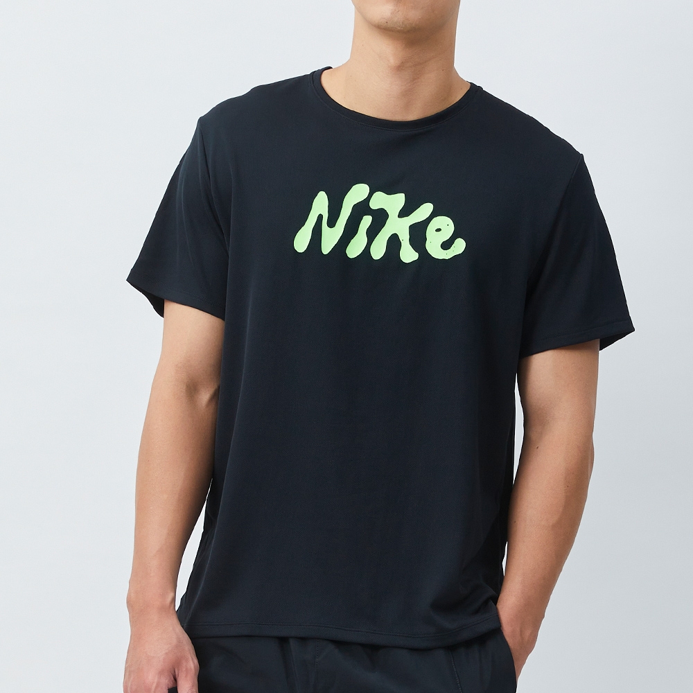 Nike Dri-FIT UV Miler S72 男款 黑色 跑步 訓練 運動 短袖 FB7947-010