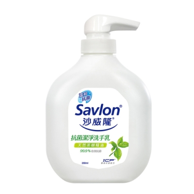 沙威隆 抗菌洗手慕斯 清新草本薄荷 350ml