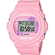 CASIO BABY-G 復古美國西海岸風情休閒錶-粉(BGD-570BC-4)/43mm product thumbnail 1