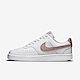 Nike W Court Vision LO NN [DH3158-102] 女 休閒鞋 經典 復古 皮革 簡約 白粉 product thumbnail 1