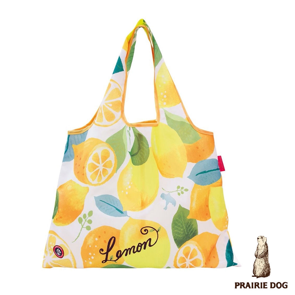 日本 Prairie Dog 設計包/環保袋/購物袋/手提袋 - 夏日檸檬