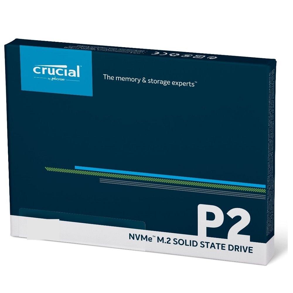 美光Micron Crucial P2 2000G NVMe M.2 PCIe 2280 SSD 固態硬碟2TB