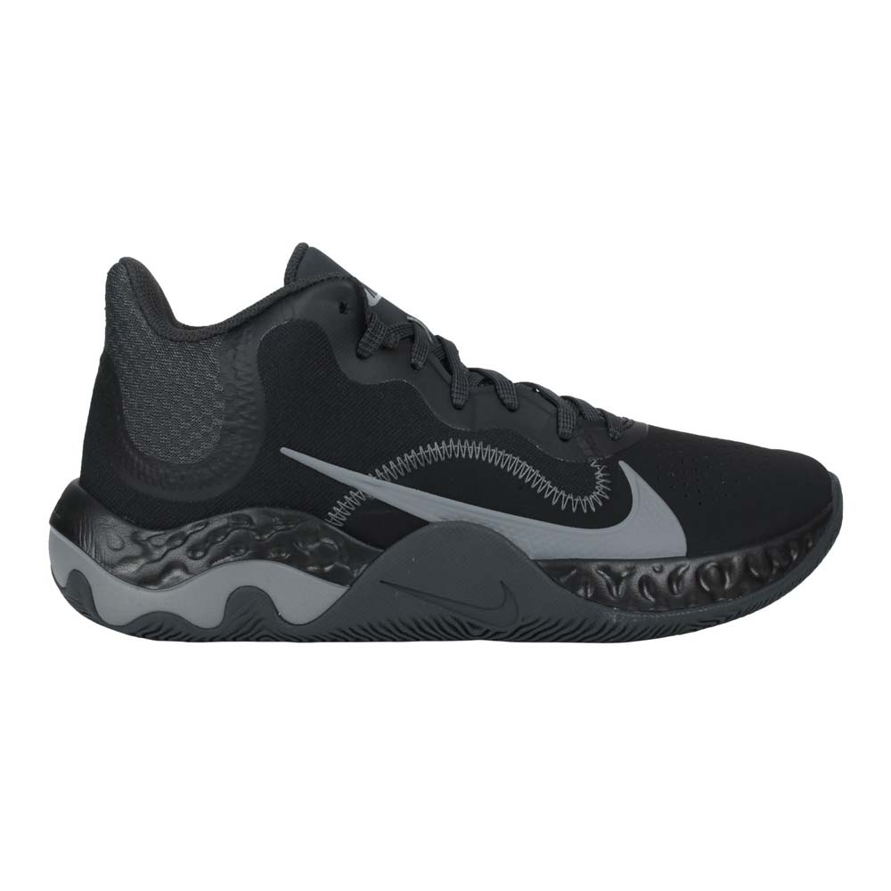 NIKE RENEW ELEVATE NBK 男籃球鞋-訓練 中筒 避震 CK2670001 黑灰