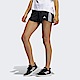 Adidas Pacer 3S WVN GH8146 女 短褲 亞洲版 運動 訓練 慢跑 舒適 有型 吸濕 排汗 黑 product thumbnail 1