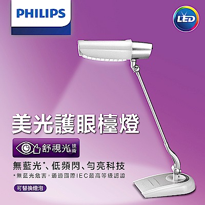 PHILIPS飛利浦美光廣角護眼檯燈FDS980W LED