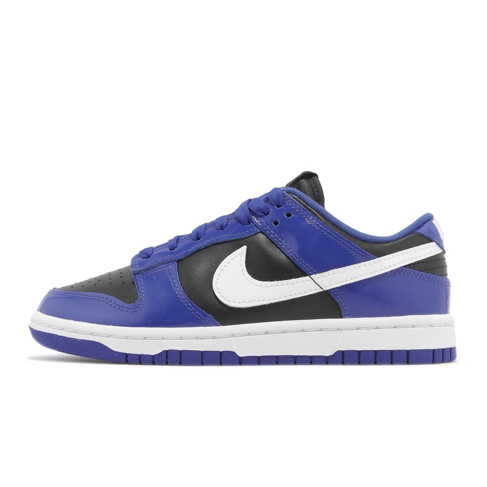 Nike 休閒鞋Wmns Dunk Low Ess 女鞋男鞋黑藍Game Royal DQ7576-400