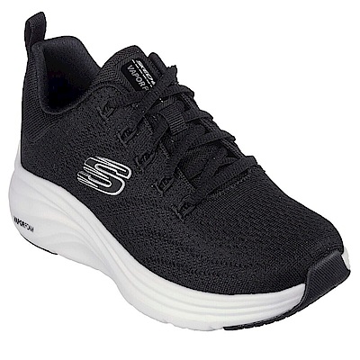 Skechers Vapor Foam [150022BKW] 女 健走鞋 運動 休閒 避震 緩衝 輕量 耐磨 黑白