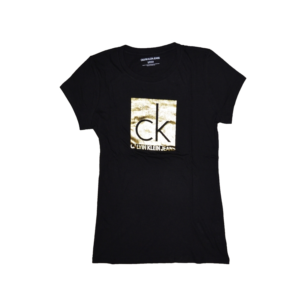 Calvin Klein CK 女 短袖 T恤 黑1360