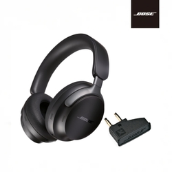 Bose QuietComfort Ultra 消噪耳機 黑色+航空適配器