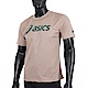 Asics [2033B666-201] T恤 短袖 吸濕快乾 透氣舒適 輕量柔軟 卡其 product thumbnail 1