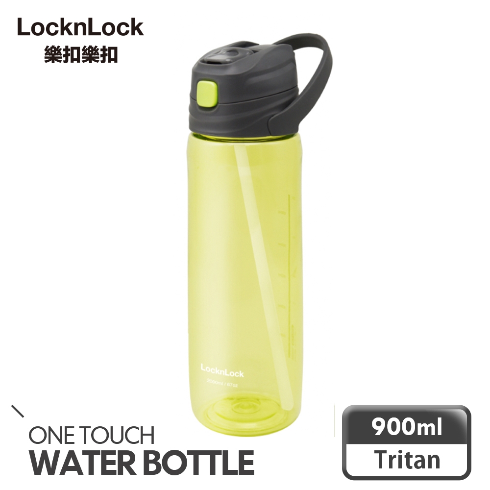 樂扣樂扣 TRITAN彈跳吸管水壺900ML(任選)