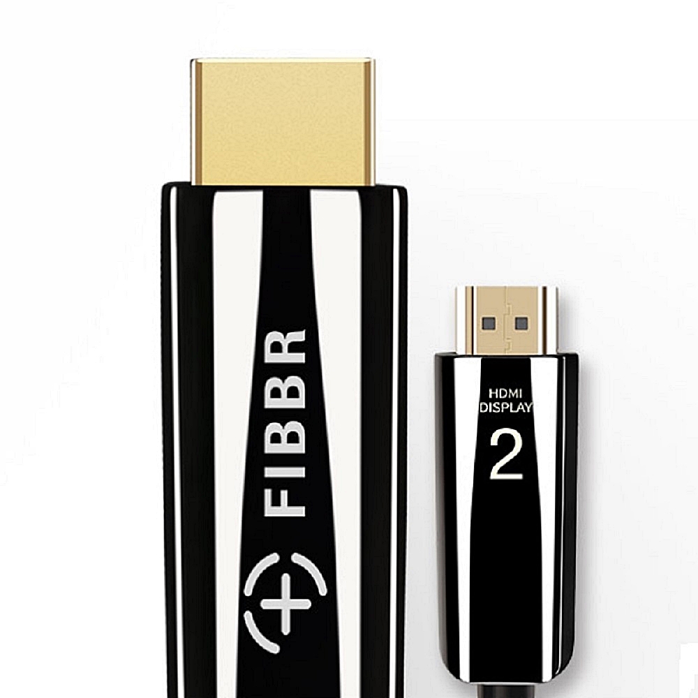 FIBBR Pure 2.0 真4k 鋼琴漆合金材質15米HDMI