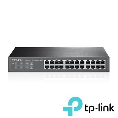 TP-Link TL-SG1024D 24 埠 Gigabit 桌上型/機架型網路交換器
