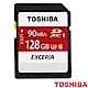 TOSHIBA 東芝 EXCERIA SD SDXC 128G/GB 90MB/S N302 高速記憶卡 (公司貨) 支援 4K product thumbnail 1