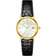 TISSOT 天梭 官方授權 18K金 Goldrun 石英錶-珍珠貝x黑/29mm T9222101611100 product thumbnail 1