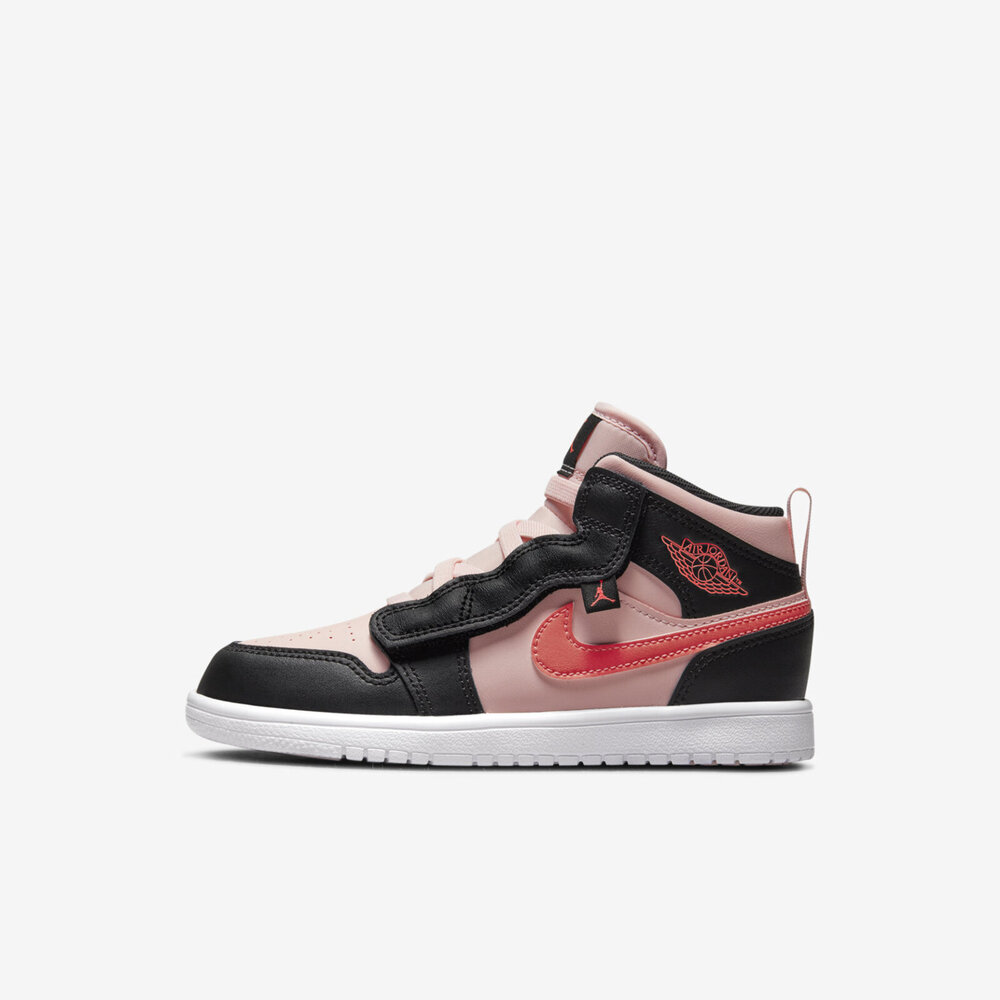 Nike Jordan 1 Mid Alt PS [AR6351-604] 中童休閒鞋喬丹魔鬼氈中高筒粉 