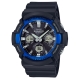 G-SHOCK強悍風範設計潮流時尚配備休閒錶(GAS-100B-1A2)-藍框52.5mm product thumbnail 1