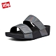 FitFlop MINA IRIDESCENT SLIDES 寬帶涼鞋-女(靚黑色) product thumbnail 1